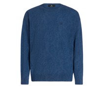 Paisley Pullover mit Logo