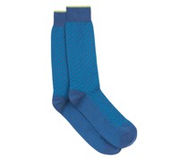Jacquard Longuette-Socken