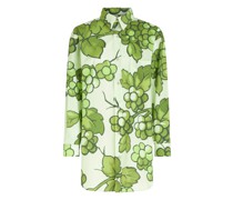 Bluse mit Berries-Print