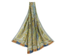 Schal aus Wolle und Seide mit Ornamentalem Paisley