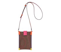 Mehrfarbige Paisley Handytasche