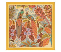Einstecktuch mit Dschungel-Print