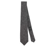 Krawatte mit Farblich Abgestimmtem Paisley
