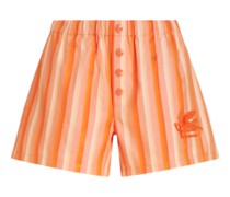 Shorts mit Ombre-Streifen und Pegaso