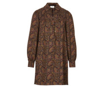 Hemdkleid Mit Strasskragen