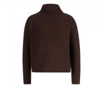 Cropped-Pullover aus Cashmere