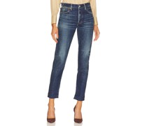 Moussy Vintage TAPERED-JEANS ANGLA in Blue
