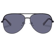 Le Specs SONNENBRILLE HEY BBY in Black.