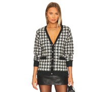 HEARTLOOM CARDIGAN ISSA in Black,White