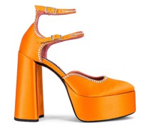les petits joueurs PUMPS SOLE JANE CRYSTAL in Orange