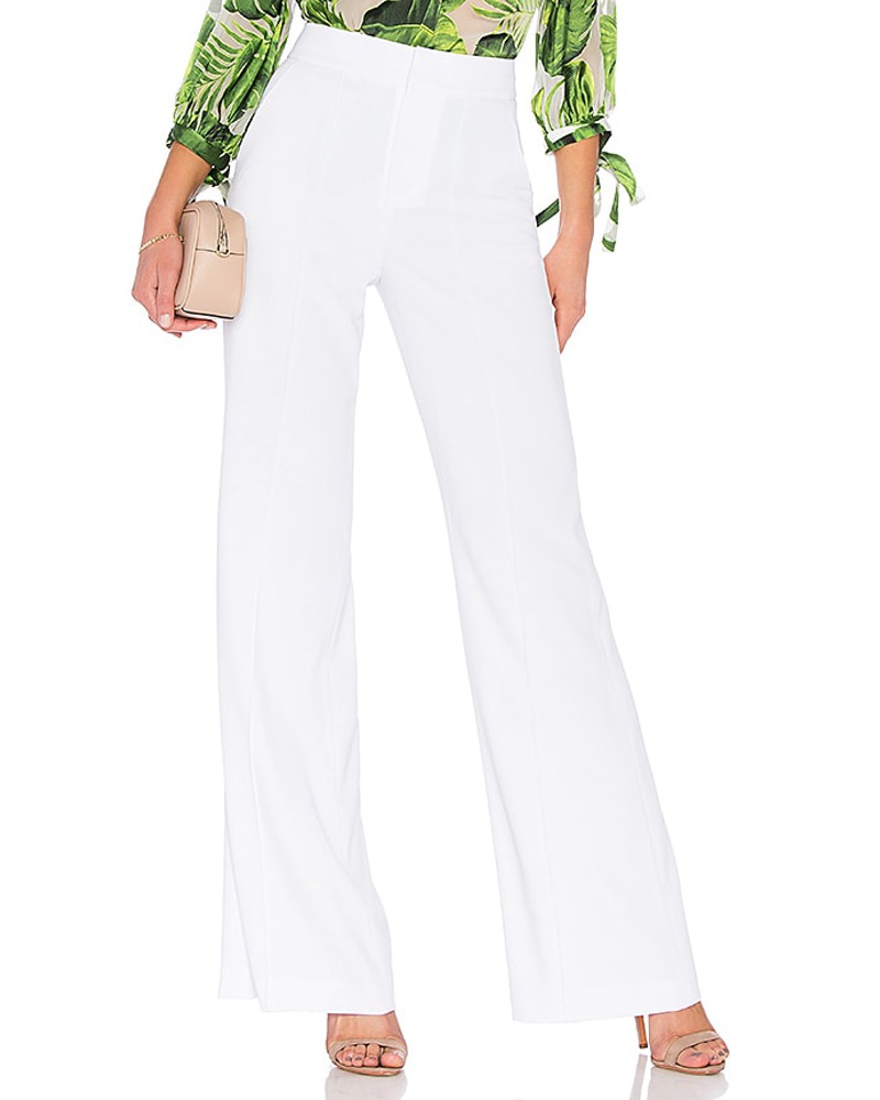 Alice + Olivia Damen Alice + Olivia HOSE DYLAN in White
