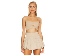 Free People TOP FREE THROW in Tan