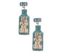 BaubleBar OHRRING LET THE FUN BE GIN in Blue.