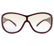 Le Specs SONNENBRILLE POLARITY in Burgundy.