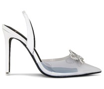 BLACK SUEDE STUDIO SANDALETTEN MONROE in White