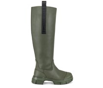 Ganni BOOT COUNTRY in Olive