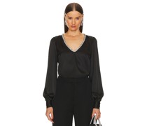 Generation Love BLUSE CRYSTAL CATALINA in Black