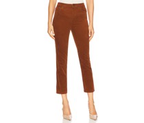 Sanctuary JEANS HIGH RISE GOOD VIBES CROP in Burnt Orange