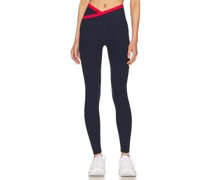 Beyond Yoga LEGGINGS SPACEDYE OUTLINES in Navy
