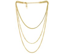 8 Other Reasons HALSKETTE ELECTRIC FEEL in Metallic Gold.