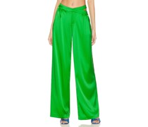 SER.O.YA SEIDENHOSE ZARRI in Green