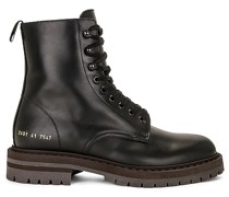 Common Projects BOOTS LEATHER WINTER COMBAT in Black