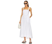 Helsa KLEID COTTON POPLIN MIDSUMMER in White