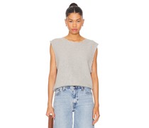 Free People SHIRT SO EASY MUSCLE in Grey