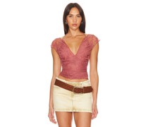 Free People OBERTEIL LACEY IN LOVE in Wine