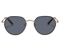 Le Specs SONNENBRILLE NEWFANGLE in Black.