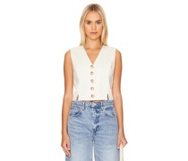 7 For All Mankind TAILLIERTE WESTE in Ivory