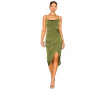 MORE TO COME KLEID ADONIA in Olive