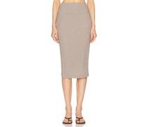 Enza Costa PENCILSKIRT in Taupe