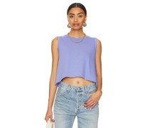 LNA TOP CAPE in Blue