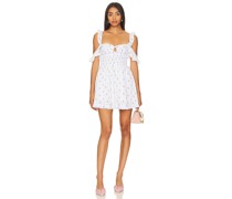 For Love & Lemons MINIKLEID PALMERO in White