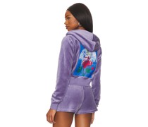 Boys Lie ZIP-HOODIE LET IT GROW in Purple