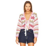 Hayley Menzies CARDIGAN in White