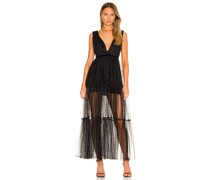 SAU LEE KLEID CHLOE in Black