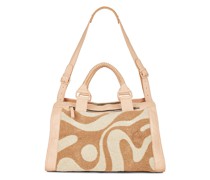 Cleobella REISETASCHE ABSTRACT YIN-YANG in Cream.