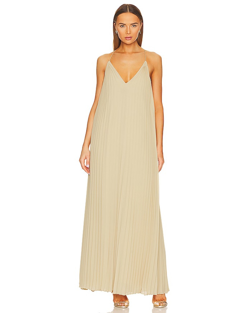 Jonathan Simkhai Damen SIMKHAI KLEID AZITA in Beige