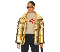 Perfect Moment PARKA OVERSIZED in Metallic Gold