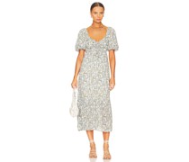 MINKPINK MIDI-KLEID JUNIPER in Blue