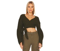 House of Harlow 1960 STRICK HALEN in Dark Green