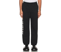 Pleasures SWEATHOSE BURNOUT in Black