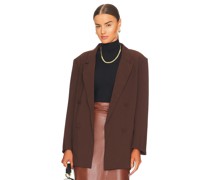 Bardot BLAZER THE OVERSIZED in Chocolate