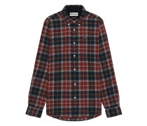 Barbour HEMD in Red