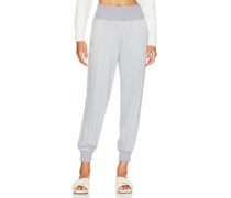 Bobi JOGGING-STYLE HIGH WAISTED in Baby Blue