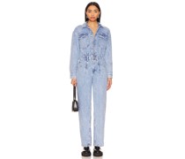 Free People JUMPSUIT TOUCH THE SKY in Blue