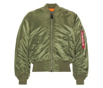 ALPHA INDUSTRIES JACKE MA 1 BLOOD CHIT BOMBER in Green