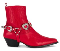TORAL BOOT BLUES HEART in Red